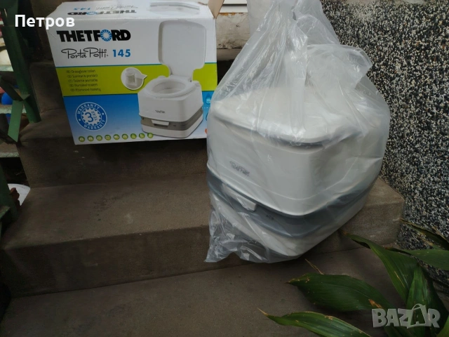 Нова химическа тоалетна за кемпер, каравана, къмпинг, снимка 3 - Къмпинг мебели - 54181863