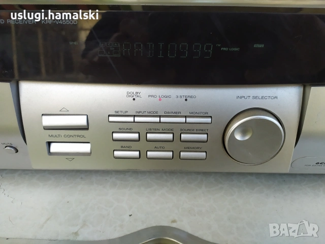 Усилвател/ресийвър Kenwood , снимка 6 - Ресийвъри, усилватели, смесителни пултове - 53046713