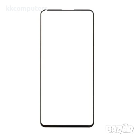 Стъклен протектор за дисплей OG 5D Slim с цяло лепило, За Samsung Galaxy A56, Черен, снимка 3 - Фолия, протектори - 50860289