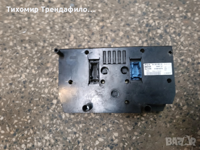 Панел климатроник Peugeot 206 2001г 96283050ZR , 96 283 050 zr , behr 64497 01, снимка 3 - Части - 52673444