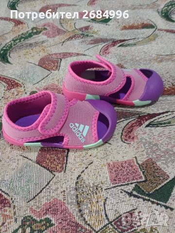 Бебешки сандали Адидас , снимка 2 - Детски сандали и чехли - 45614712