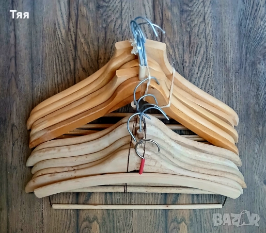 Дървени закачалки , снимка 2 - Закачалки - 52019659