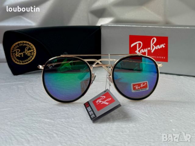 Ray-Ban RB3647 Рей Бан дамски слънчеви очила,мъжки,унисекс,огледални, снимка 7 - Слънчеви и диоптрични очила - 45608273