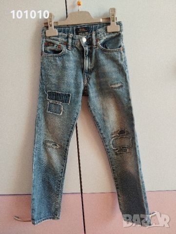Уникални дънки с накъсан ефект на Polo Ralph Lauren, снимка 3 - Детски панталони и дънки - 45708239