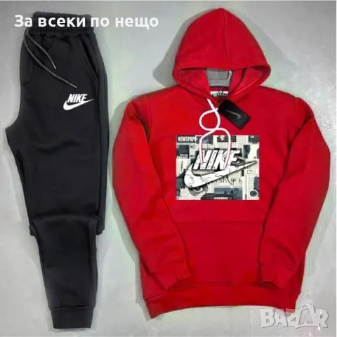 Мъжки спортен комплект Nike - Налични различни цветове Код V45, снимка 5 - Спортни дрехи, екипи - 48108493