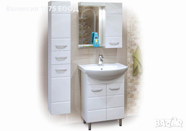 Колонен шкаф за баня, снимка 2 - Шкафове - 46425299