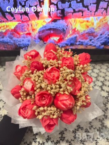 Ароматен букет от соеви лалета  