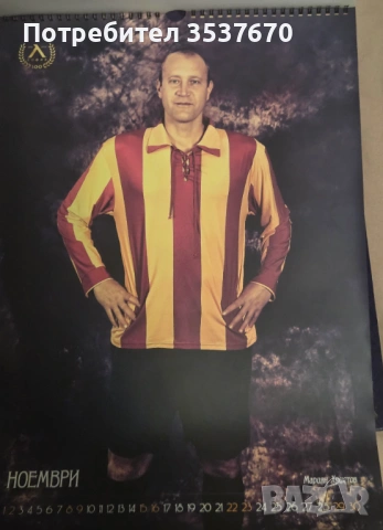 Левски София Юбилеен Календал 100 години , снимка 12 - Колекции - 53397157