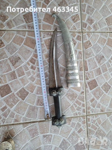 Нож, кама, кинжал, ханджар, снимка 12 - Антикварни и старинни предмети - 51085197