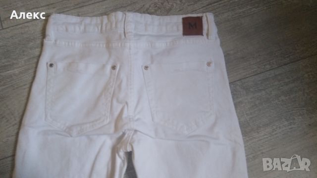 Mango - бели дънки, снимка 5 - Детски панталони и дънки - 46443026