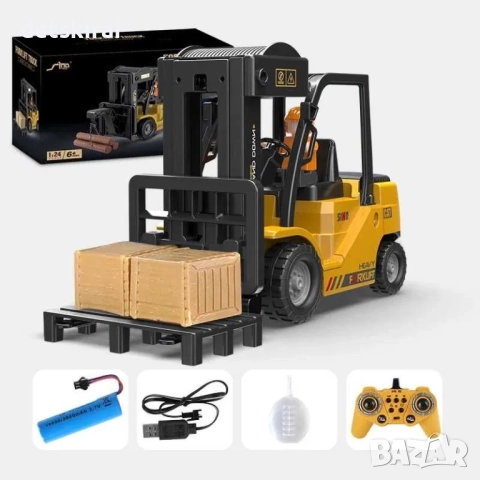 Радиоуправляем Мотокар с пушек , снимка 2 - Коли, камиони, мотори, писти - 52310752