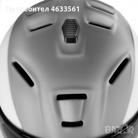 Каска за ски и сноуборд с визьор Spokey Montana White S/M, снимка 5 - Зимни спортове - 52257770
