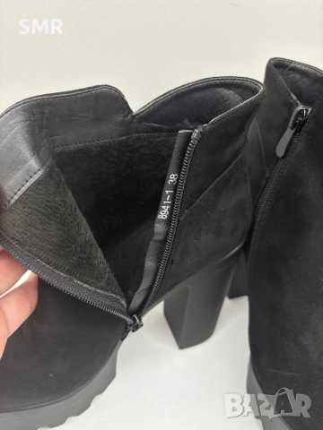 Боти на ток, снимка 4 - Дамски боти - 52724456