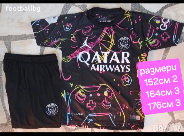 Детско юношески футболни екипи PSG ❤⚽️ РЕТРО екип , снимка 6 - Футбол - 40107203