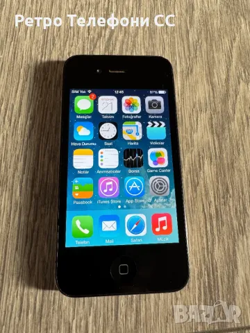 İphone 4 16Gb Айфон 4 Black, снимка 7 - Apple iPhone - 48766548