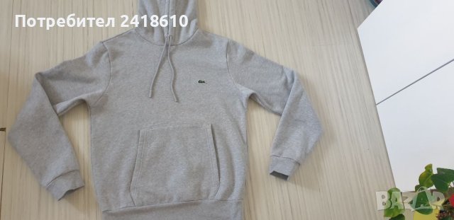 Lacoste Classic Fit  Hoodie Mens Size 3 - S НОВО! ОРИГИНАЛ! Мъжка Качулка !, снимка 11 - Суичъри - 46042012