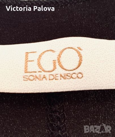 Скъпа марка копринен потник EGO SONIA DE NISCO Италия, снимка 3 - Потници - 45099730