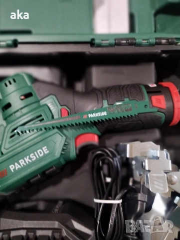 Акумулаторен трион за клони подрязване Parkside® 12V с батерия и зарядно Parkside® 3г. гаранция, снимка 5 - Други инструменти - 52744054