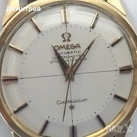 Ω OMEGA Constellation vintage, Steel&Gold 18k, Dog leg, Pie Pan, снимка 2 - Мъжки - 46824590