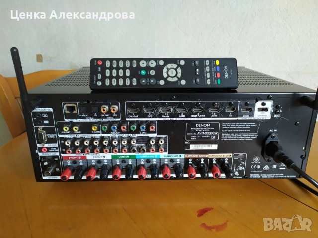 Denon AVR-X3300W, снимка 12 - Ресийвъри, усилватели, смесителни пултове - 53362528
