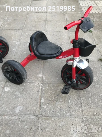 2 броя метални триколки Hawk, снимка 3 - Коли, камиони, мотори, писти - 50495493