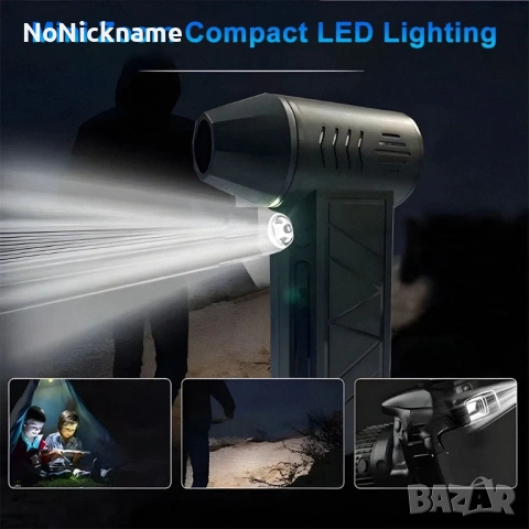 Високоскоростен електрически турбо вентилатор 52 м/с 130000 об/мин, безчетков мотор, снимка 7 - Други инструменти - 53466116