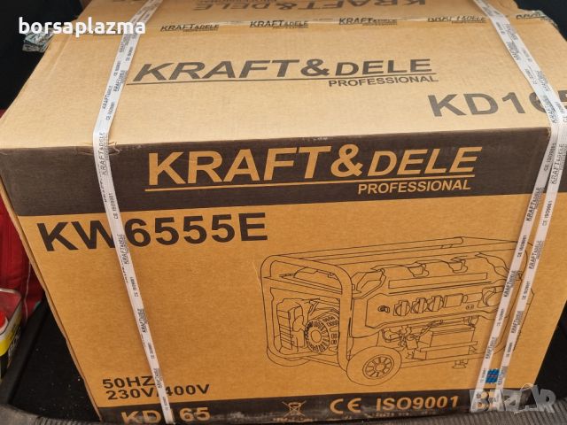 Генератор бензинов монофазен Kraft&Dele KD148 3,5 kW, снимка 5 - Генератори - 46357196