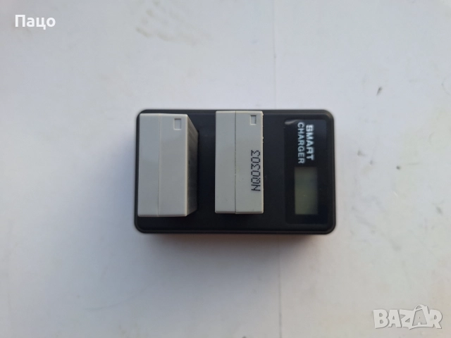 Canon/ЗАРЯДНО С 2 БАТЕРИИ/НОВИ/