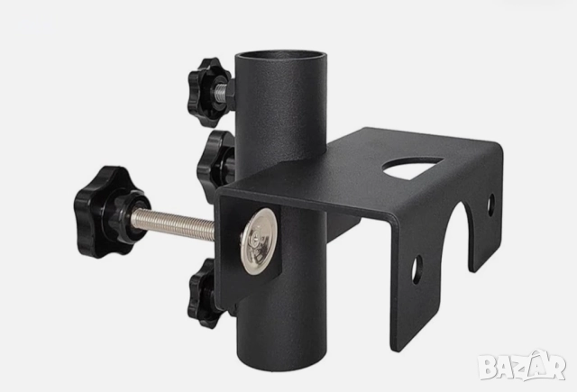 Държач за балконски чадър с лесен монтаж със скоба за градински огради и тераси, снимка 8 - Други стоки за дома - 52876054