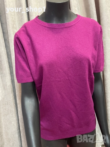 Дамска кашмирена мека блуза тениска Кашмир , снимка 5 - Тениски - 52720105