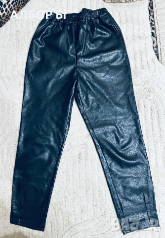 Кожен панталон Reserved