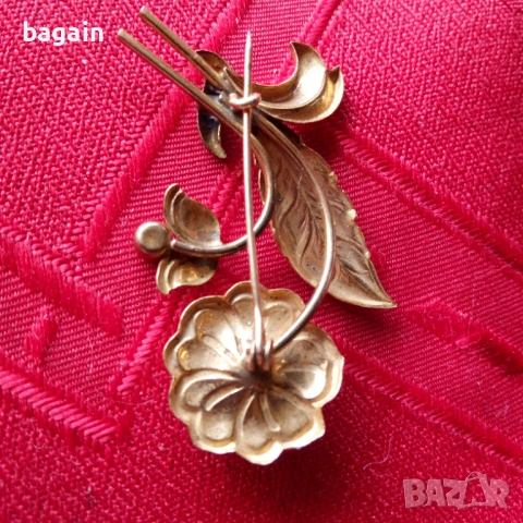 Злато, дубле, брошка., снимка 2 - Други - 54218091