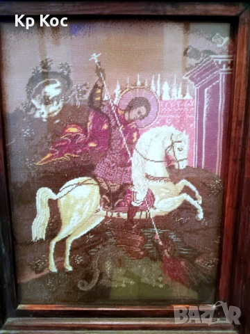 ръчно ушит гоблен Замъкът Иф / Замък Монте Кристо, снимка 6 - Гоблени - 50991651