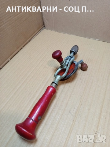 Стара Немска Ръчна Бормашина Маткап METABO. НОМЕР 691., снимка 2 - Антикварни и старинни предмети - 53406736