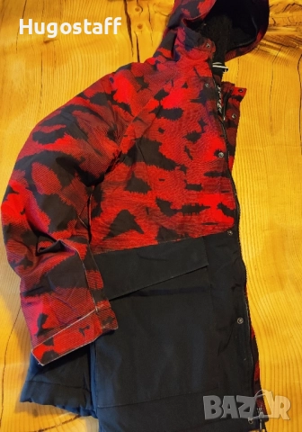 Мъжко топло Зимно Яке парка качулка Under Armour непромокаемо М, снимка 10 - Якета - 52496160