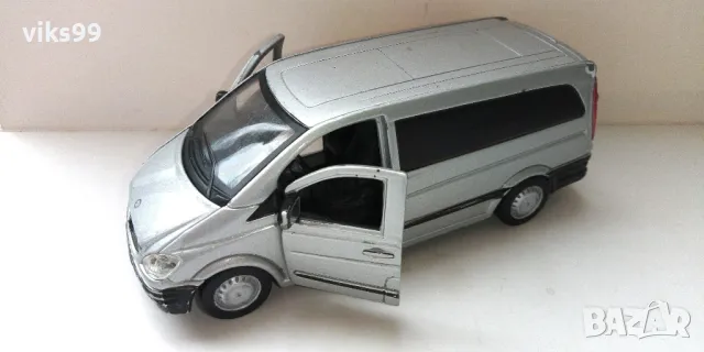 Bburago - Mercedes-Benz Vito - Мащаб 1:32, снимка 2 - Колекции - 48425201