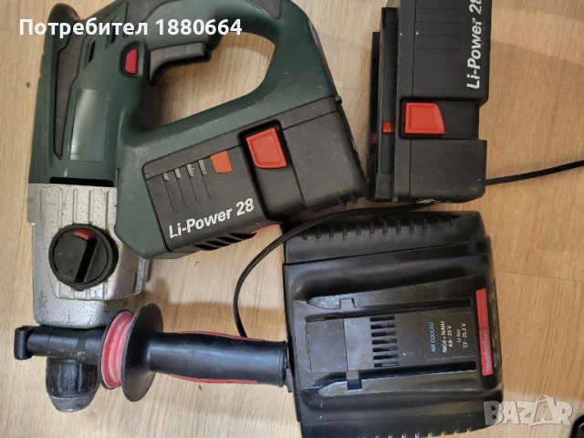 Перфоратор METABO 28V Li ion