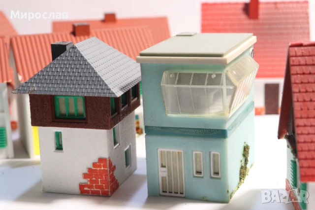 FALLER? KIBRI? N 1/160 ЛОТ 12 БР. СГРАДА ВАГОН ВЛАК ЖП, снимка 6 - Колекции - 53606316