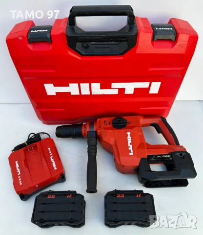 Hilti TE 50-22 Nuron - Ударно пробивна машина 2x22V 12.0Ah перфектен!