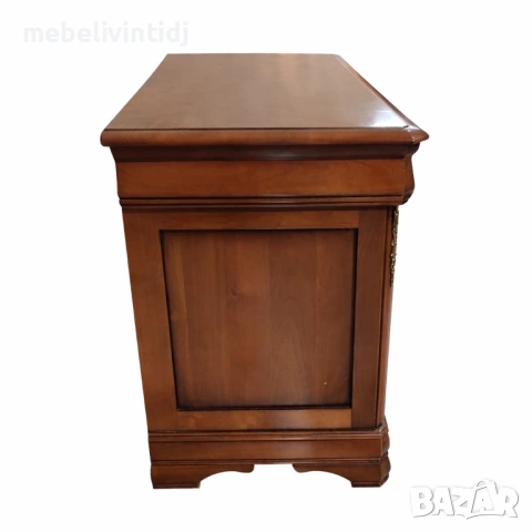 Скрин, изработен от масивно дърво - череша, от колекцията Louis Philippe, снимка 7 - Скринове - 53692308