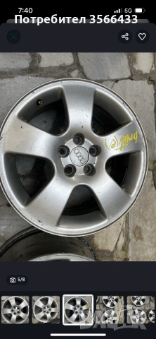 Джанти 16ки за Ауди а3 8л , снимка 5 - Части - 54271283