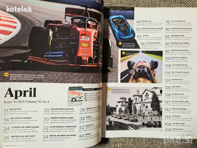 Списания MOTOR SPORT, снимка 15 - Списания и комикси - 52017487