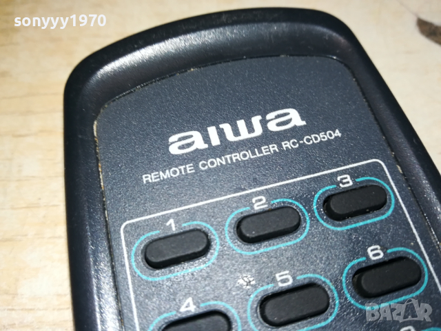 AIWA RC-CD504 REMOTE CONTROL-ВНОС SWISS 2703241610, снимка 14 - Ресийвъри, усилватели, смесителни пултове - 44974387