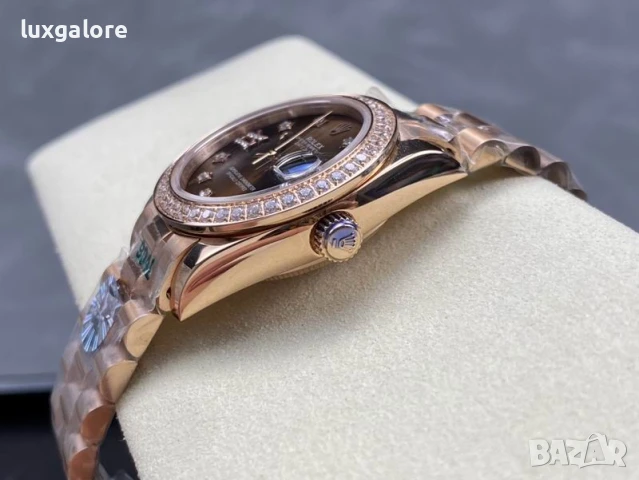 Дамски часовник Rolex Lady-Datejust Chocolate с автоматичен механизъм, снимка 6 - Дамски - 50953445