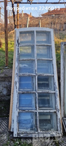 Стара соц врата и прозорец, снимка 2 - Антикварни и старинни предмети - 53648490