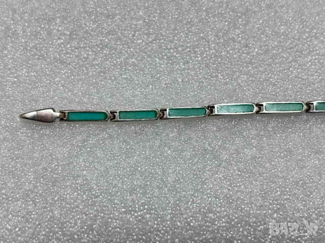 Дамска Сребърна Гривна (проба 925)- 5,42 грама, снимка 11 - Гривни - 52573246