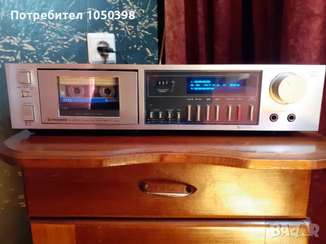 Идеален дек Pioneer CT-520 Japan- Японски-Синята серия., снимка 2 - Декове - 48365379