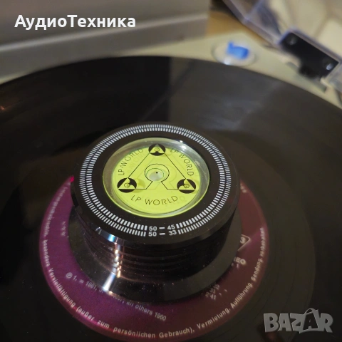 Клампа за грамофон/нова/запечатана 50Hz LP, снимка 4 - Грамофони - 54258620
