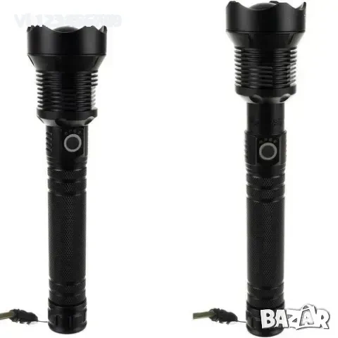 Изключително мощен LED прожектор X-Balog P90 метален, снимка 2 - Къмпинг осветление - 53836087