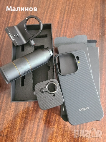Oppo Hasselblad Teleconverter kit за Oppo Find X9 Pro (компактна версия) от Get Mobile , снимка 5 - Калъфи, кейсове - 53785446